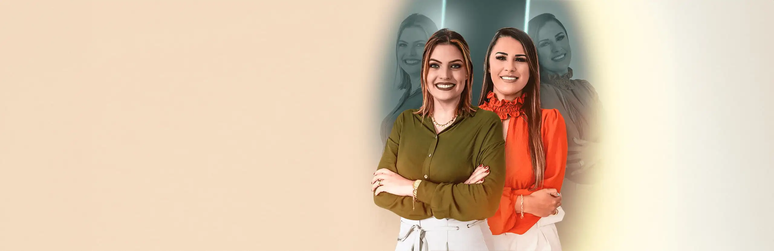 Letícia e Sabrina, idealizadoras do Simplesmente Excelente