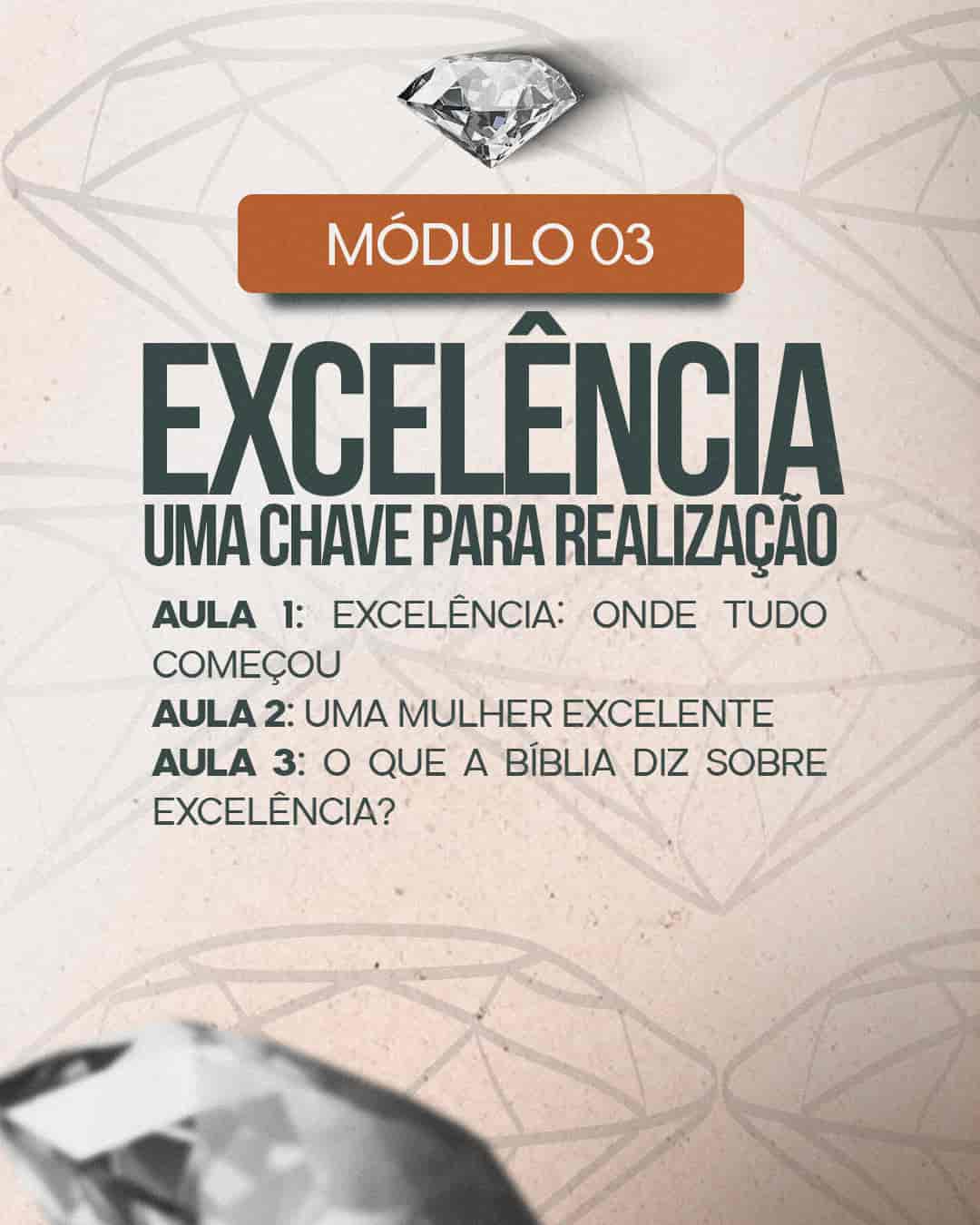 Módulo 3 do curso Simplesmente Excelente